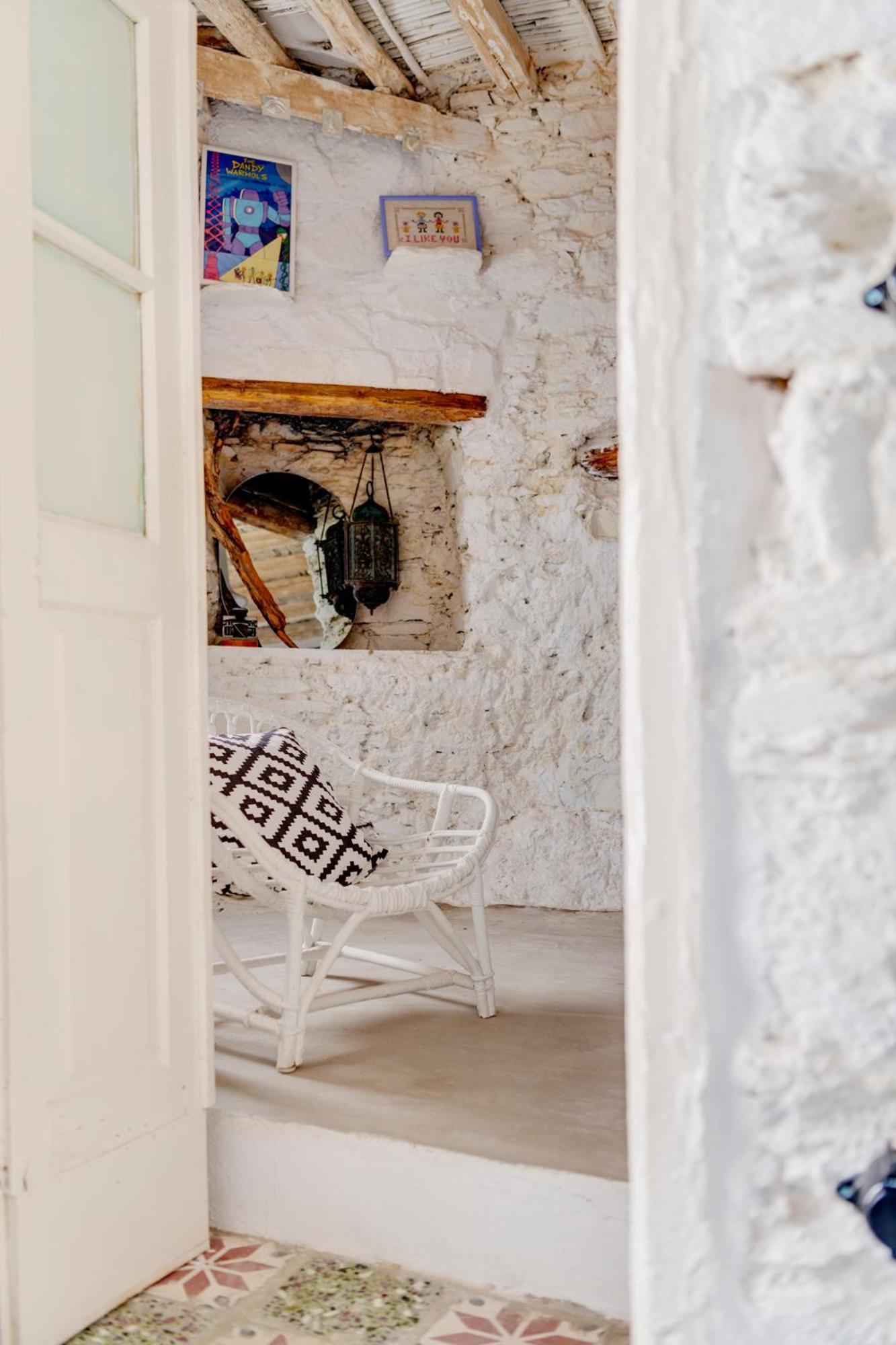 Syros Art House Villa Ano Syros Buitenkant foto