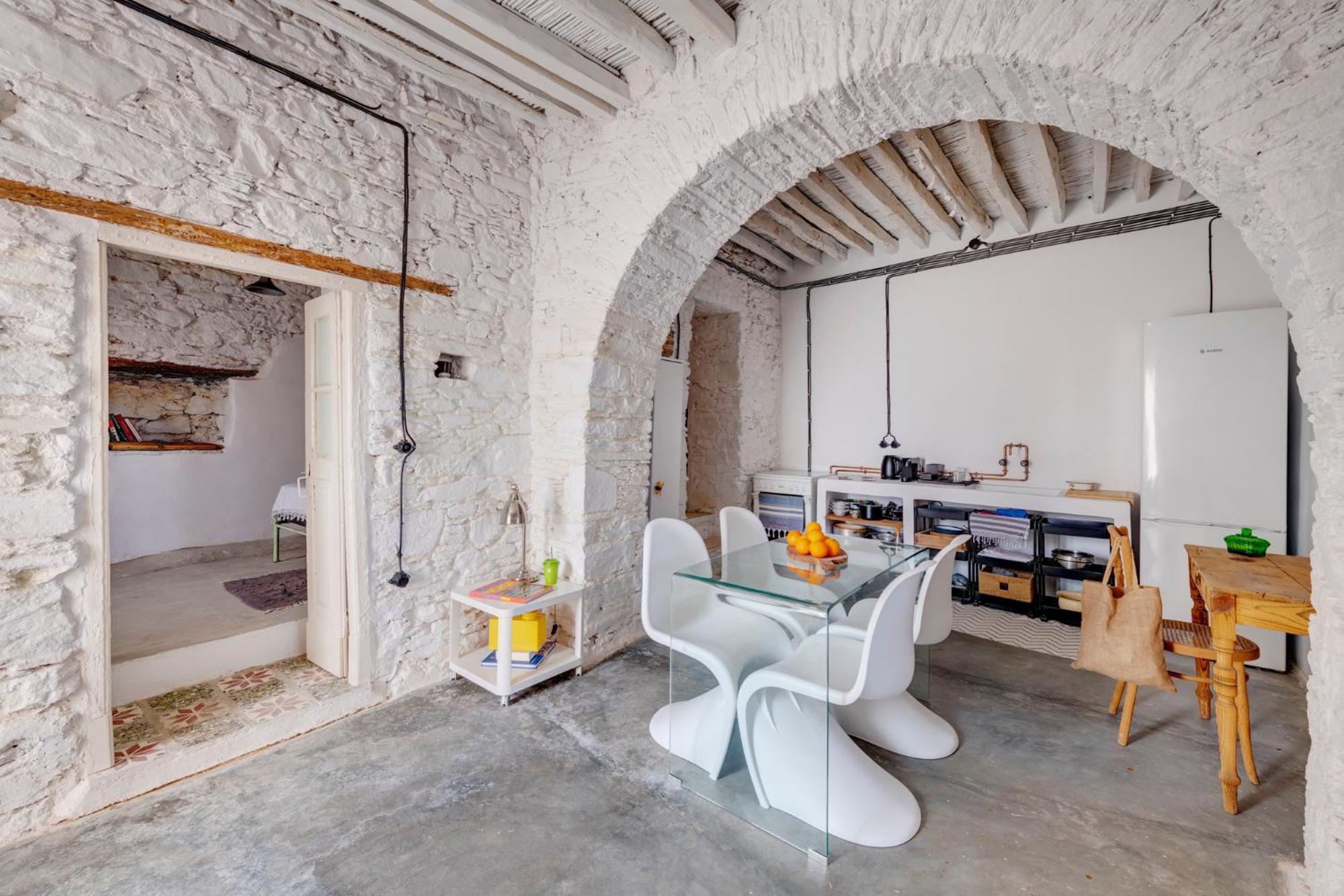 Syros Art House Villa Ano Syros Buitenkant foto