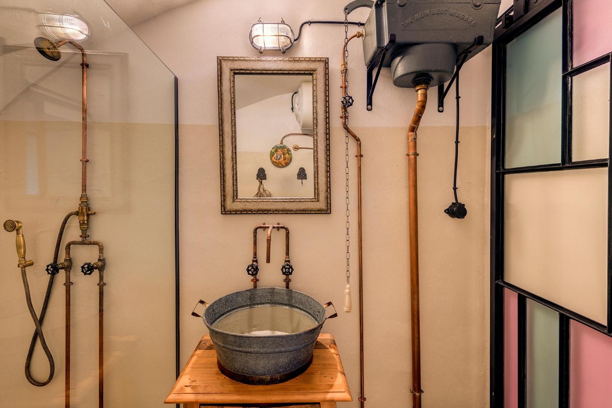 Syros Art House Villa Ano Syros Buitenkant foto