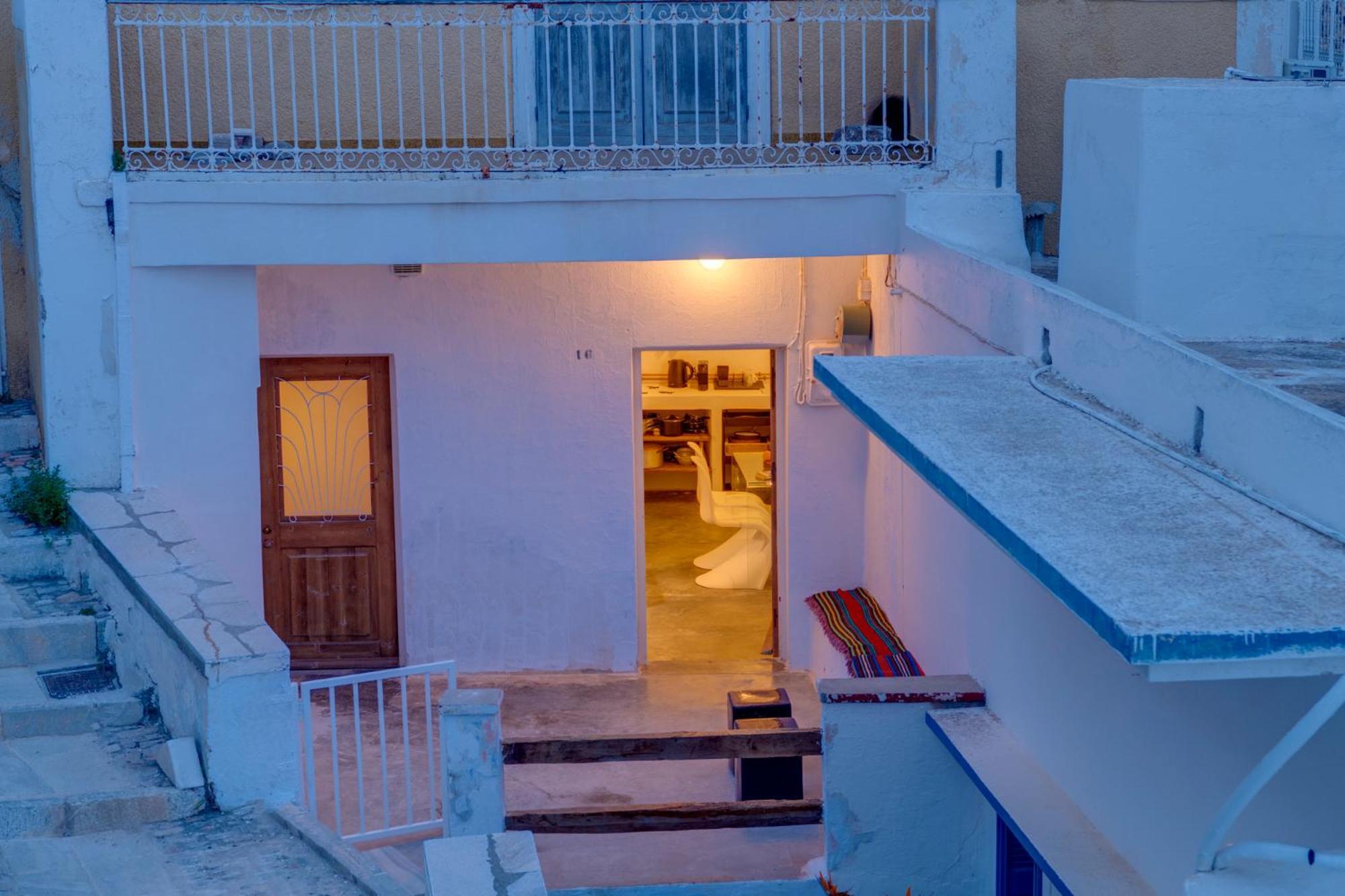 Syros Art House Villa Ano Syros Buitenkant foto