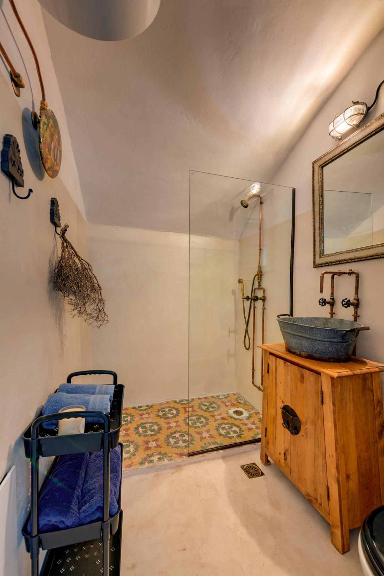 Syros Art House Villa Ano Syros Buitenkant foto
