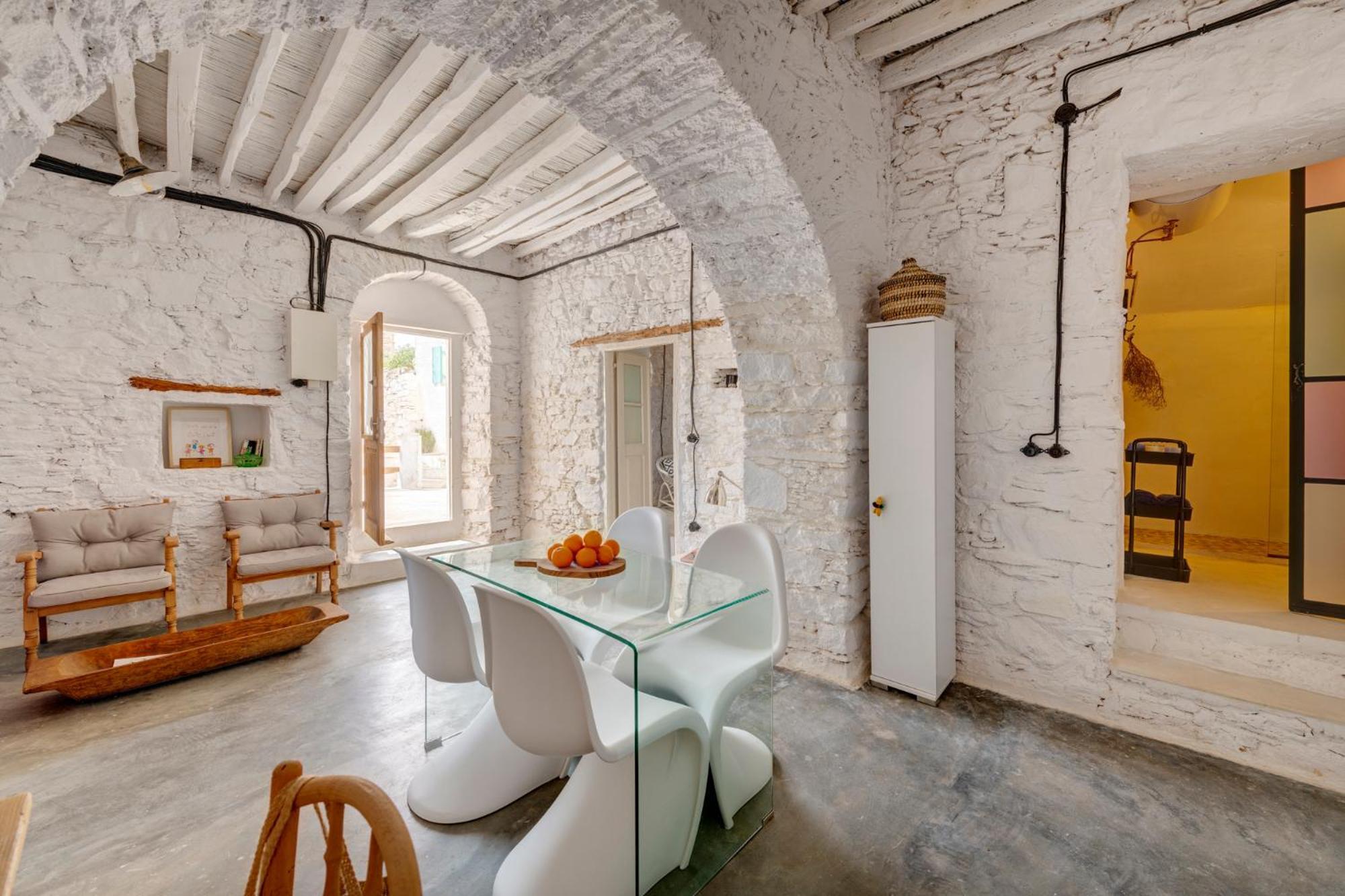 Syros Art House Villa Ano Syros Buitenkant foto